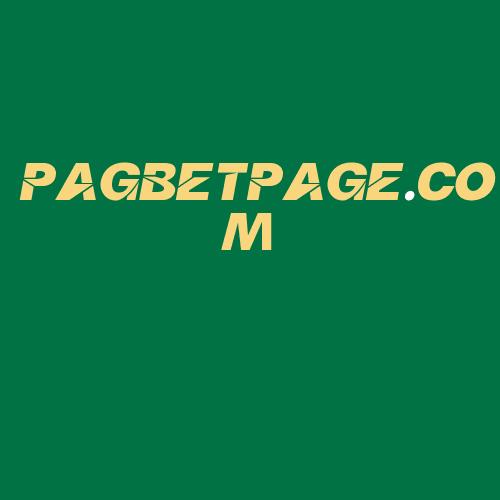 Logo da PAGBETPAGE